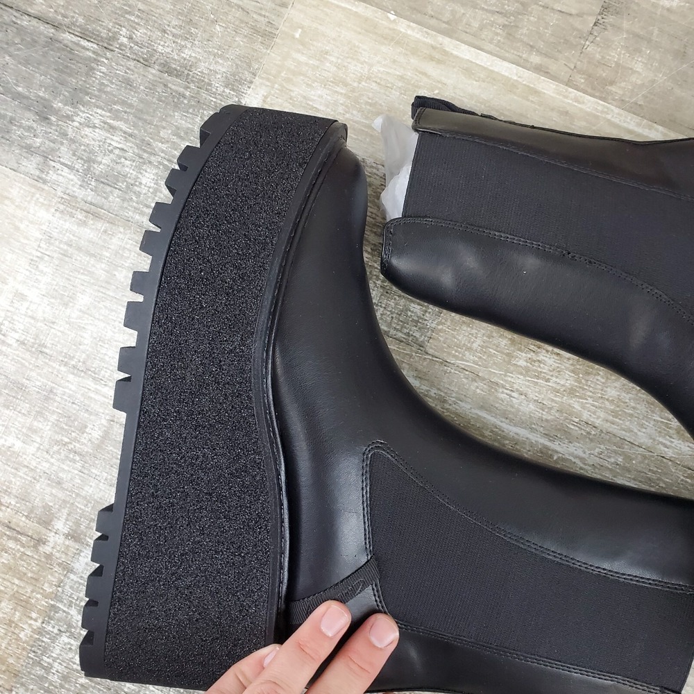 Circus NY by Sam Edelman Susan Womens Chelsea Boots Sz 9 M Wedge Platform Boot - Picture 6 of 12